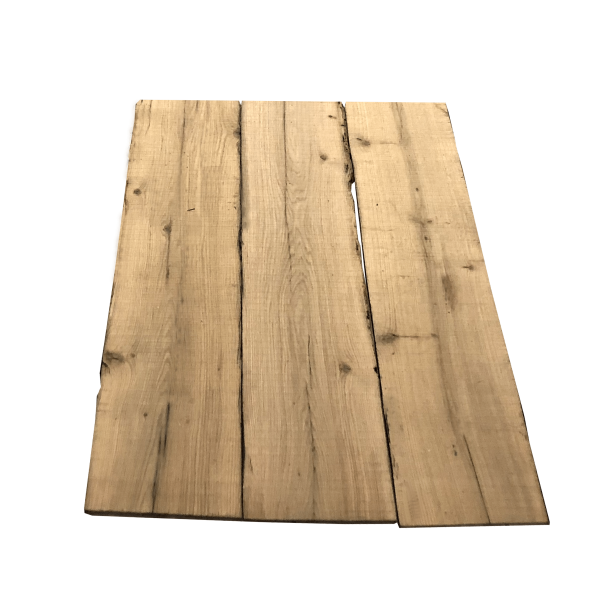 Old Oak Sawn Veneers from Wall Sections