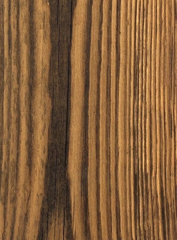 Sunburnt conifers dark brown